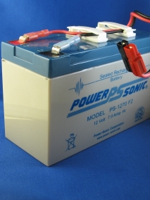 Battery With Power Poles